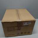 Under Desk Elliptical Machine, Electric Elliptical Leg Exerciser for Seniors with 12 Adjustable, Portable Quiet Elliptical Exercise Machine, Seated Pedal Exerciser with Remote Control (Orange)