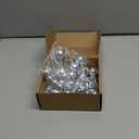 Disco Ball Cake Topper Mirror Balls Cake Decorations with Silver Stars Cake Topper for 70s 80s Disco Dance Saturday Night Fever Birthday Supplies (Style 1)