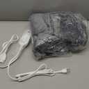 Heated Blanket Throw, Ultra Soft Flannel Electric Blanket, Consistent & Even Heating, Heated Throw with 8 Heat Levels 8-Hour Auto Off, Overheat Protection, Warm Gifts for Grandma (50"x60")