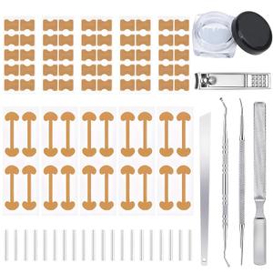 Ingrown Toenail Corrector Set with Correction Strips, Professional Ingrown Toenail Removal Kit, Toenail Correction Strips & Ingrown Toenails Pedicure Tool Set for Home Pedicure Care