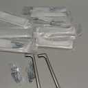 Asidrama 10 Pack 5 Inch(128mm) Brushed Satin Nickel Cabinet Pulls Cabinet Handles Cupboard Handles Kitchen Cabinet Hardware for Cupboard Drawer Pulls (5" Hole Center)