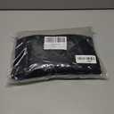 KISSMODA Womens Casual Long Sleeve Sweatshirts Color Block/Solid Tops Corduroy Crewneck Tunic Pullover with Pockets (Black, L)