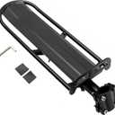 ThreeH Retractable Bike Luggage Cargo Rack Aluminum Alloy Bicycle Pannier Bag Holder Easy to Install BK41