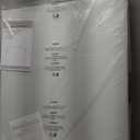 Folding Tables, 6 Foot Folding Table with Handle and Steel Legs, Indoor Outdoor Fold-in-Half Portable Table for Camping, Dining, Party, Picnic, Plastic Table White Folding Table Banquet Tables