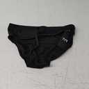 TYR Men's Durafast Elite Racer Brief Swimsuit (36, Black)