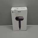 slopehill Professional Ionic Hair Dryer, Powerful 1800W Fast Drying Low Noise Blow Dryer with 2 Concentrator Nozzle 1 Diffuser Attachments for Home Salon Travel (Grey)