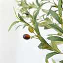 Nafresh Tall Faux Olive Tree7ft84in Realistic Potted Silk Artificial Indoor with Green Leaves and Big Fruits for Home Office Living Room Bedroom Stairs Foyer Decor.