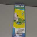 Funny Mini Golf Gag Gifts for Men Golfer, Toilet Golf Bathroom Game for Adults, Unique Birthday Gift for Dad from Daughter Son, Fun White Elephant Gift Idea for Brother, Husband, Boys, Boyfriend,Him