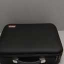 Fireproof Document Box with Combination Lock, Fireproof Water Resistant Hard Case Safe Box for Important Documents Certificates Laptop Passports (Black)