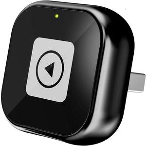 2025 Upgrade Wireless CarPlay Adapter for iPhone, Mini USB Plug & Play, Auto Connect, Convert Wired to Wireless in Seconds, iOS 10+ Compatible for Cars 2016+ (D, One Size)