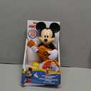 Little Kids Disney Mickey Mouse Action Bubble Blower Machine, Includes Bubble Solution, Multi