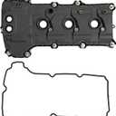 Engine Valve Cover Right Passenger Side w/Gasket for 2011-2019 Ford Explorer 2011-2012 F-150 2011 Edge Mustang Taurus Lincoln MKX 3.5L 3.7L Replaces # BR3Z6582G BR3Z-6582-C