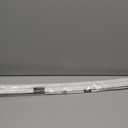36" Kerf Slide-in Double Bulb Seal Weatherstrip Door Bottom Durable Seal for Energy Efficiency & Draft Protection (White)