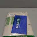 MIULEE Non-See-Through Privacy Linen Curtains 2 Panels, Light Filtering Window Curtains Farnhouse Textured Back Tab Semi Sheer Drapes for Bedroom Living Room, 52 x 84 Inches Long, Linen