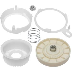 PartsBroz W10721967 Washer Pulley Clutch Kit for Whirlpool MVWX655DW1 MVWC565FW1 WTW5057LW0 WTW5000DW1 WTW4816FW3 WTW5000DW3 NTW4516FW3 MVW6230HW2 MVWC565FW2 WTW4816FW2 WTW4855HW1 MVW6230HW0