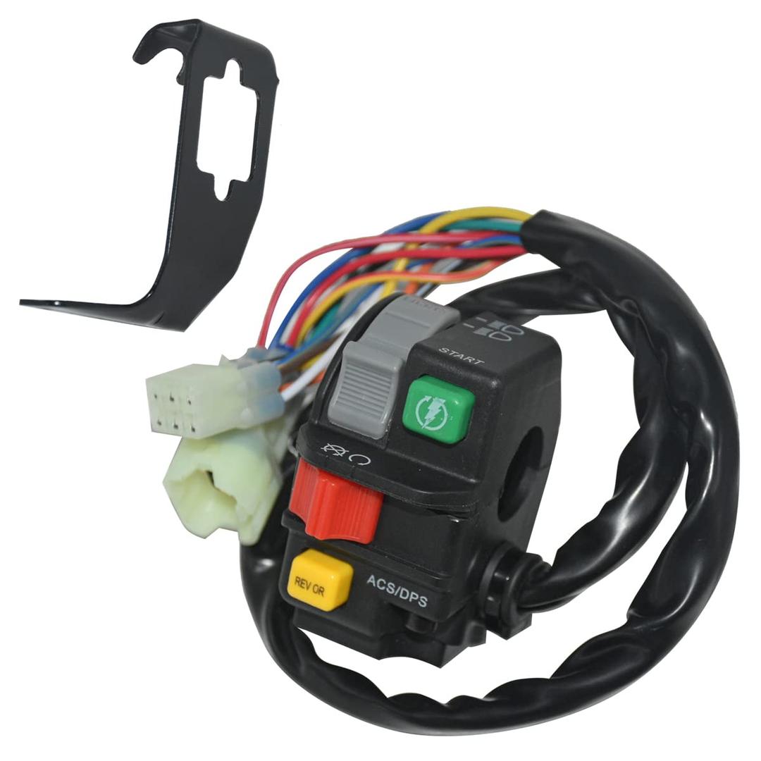 Left Handlebar Headlight Switch Start On Off Light fit for Can-Am Outlander 450 500 650 800 1000 MAX 6X6 Renegade 800 1000 XXC#703500920