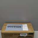 Solar Lanterns Waterproof Outdoor Decor: 2 Pack Hollow Out Retro Metal Solar Lights - Unique Gardening Gifts for Women Mom - Outside Garden Yard Patio Porch Tabletop Decorations 2 Lighting Colors