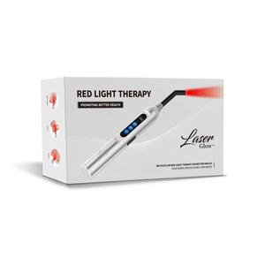 Infrared Red Light Therapy Device for Joints & Muscles Pain Relief, 460:630:660:850:900nm Cold Sore Canker Fever Treat, Portable Near Infrared Wand for Face & Body Mouth Nose Effective 2 in 1 Modes (Black)