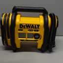 DEWALT Tire Inflator Portable Air Compressor 20V MAX, Car Air Pump with Automatic Shut Off, LED Light, Tool Only (DCC020IB)