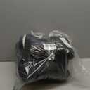 Wenven Women's Winter Warm Sherpa Lined Jacket Heavy Parka Coat with Hood (XX-Large, Black)