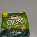 Goldfish Crisps Spicy Dill Pickle Flavored Baked Chip Crackers, 6.25 Oz Bag (EXP 03/07/26)