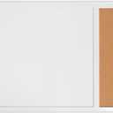 17x23 Minimal Deco Frame Combo Board-Cork/White