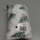 Horaldaily Christmas Flannel Blanket Throw, Christmas Trees Boho Soft Fuzzy Plush Cozy Fleece Blankets for Couch Sofa Bed Lounging, Ideal Gifts for Kids Adults Wife Self, 50x60 (White)