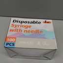 1mL Syringe 31G 1/2 Inch, Individually Wrapped, Pack of 100