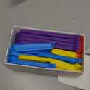 Keenpioneer Decorating/Icing Bag Sealing Clips, 60 Pack, Multipurpose for Food and Snack Storage, 3inch, 4inch and 6inch long