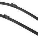 X AUTOHAUX 1 Pair 26"+20" Front Windshield Wiper Blade for BMW X5 G05 18-23 Windscreen Wiper OE Replacement Set All-Seasons Top-Lock, Not J/U Hook