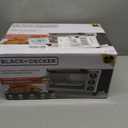 BLACK+DECKER TO1313SBD Toaster Oven, 15.47 Inch, Silver