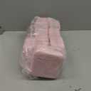 SHENLIU 12 Pack Mini Pink Travel Jewelry Case Bridesmaid Proposal Gift Boxes, 3.74 x 3.74 x 1.81 inches Small Leather Portable Jewelry Earring Organizer for Women Girls Travel Accessories