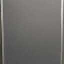VIZ-PRO Notice Board Felt Gray, 36 X 24 Inches, Silver Aluminium Frame