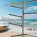 Kayak Storage Rack, Heavy Duty Kayak Racks for Garage and Outdoor Storage, Storage Rack for Kayak, Canoe, Surfboard & Paddleboard-3 Levels