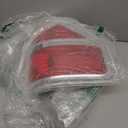 OKLPF Rear Brake Tail Lights Compatible With 2009 2010 2011 2012 2013 2014 Ford F150 F-150,Replace Silver Taillights Assembly Red Chrome Tail Lights,Not Included Bulbs,Driver and Passenger Side