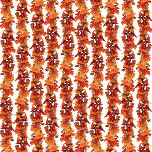 CQURE 30 Pack Fall Leaf Garland, Total 177Ft Artificial Fall Vines Autumn Garland Fall Maple Leaves Thanksgiving Decor for Home Wedding Fireplace Christmas