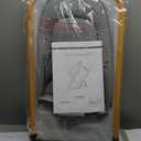 Dream On Me Rock On Me 2-in-1 Baby Rocker and Stationary Seat, Adjustable Recline, Gentle Music & Vibration, 3-Point Safety Harness, Detachable Toy Bar, Folds Compact for Travel  Grey