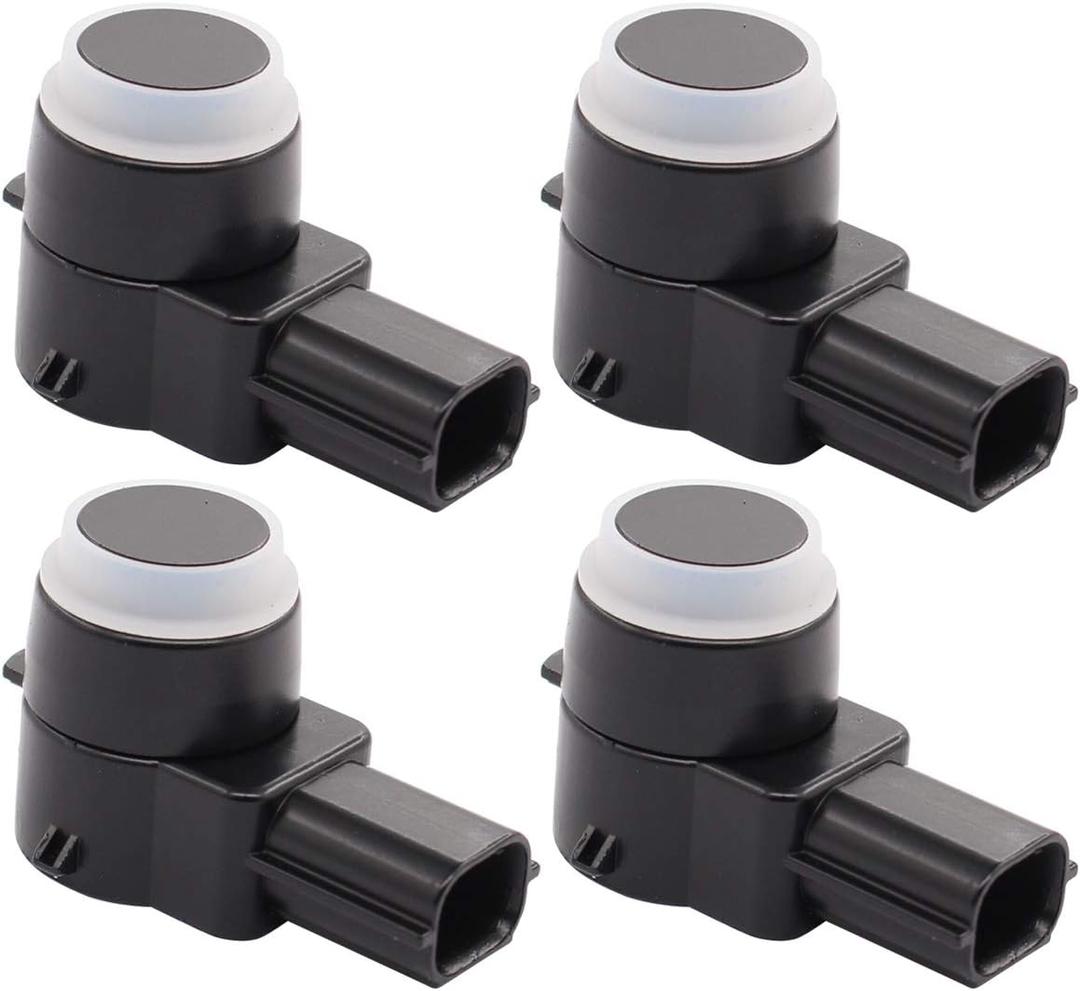 NewYall Pack of 4 Reverse Rear Bumper Backup Park Assist Aid Parking Sensor for GMC Yukon, Sierra, Chevy Silverado 1500, Avalanche, Silverado 2500/3500 HD, Suburban 1500/2500, Cadillac Escalade