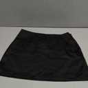 SweatyRocks Women's Satin Mini Skirt Summer High Waisted Bodycon Short Skirts Black M