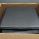 SentrySafe Black Fireproof and Waterproof Safe, File Folder and Document Box with Key Lock, Ex. 14.3 x 15.5 x 13.5 inches, HD4100