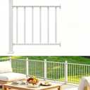 3FT White Deck Railing Kit for Deck, Porch, Patio & Balcony