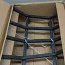 1MORE Fireplace Grates 17 Inch - Heavy Duty Steel Fireplace Rack | Fireplace Log Holder for Indoor | Small Fire Place Grate| Fireplace Racks for Inside Fireplace| Firewood Grate| Wood Stove Grate