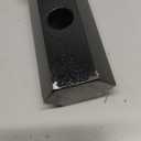 23-053 Heavy Duty 2" Auger Adapter Coupler - CNC Machined Carbon Steel, Fully Welded - Female Round to Male Hex for Skid Steer, Tractor, Digger, Power Head, Fits Standard 2" Hex Auger Drill Bit