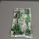 Christmas Party Backdrop Decorations 2 Pack 3.3x6.6ft Red Silver Green Photobooth Props Christmas Tree Pattern Metallic Tinsel Streamer Foil Fringe Curtains for Wall Door Ugly Sweater New Year