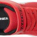 Skechers Unisex-Child Dynamatic, Red, 4.5 Big Kid