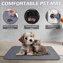Pet Dog Cat Playpen with Waterproof Pad,Portable Puppy Kitten Rabbit Crate and Other Small Animals Kennel Cage Tent for Indoor Outdoor Travel Camping,Water-Resistant Breathable Shade Cover (Grey S)