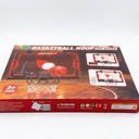 Mini Basketball Hoop Indoor, 2025 Upgrade Over The Door Basketball Hoop with LED Lights and Scoreboard, Includes 3 Balls & Pump, Basketball Toys Gifts for 5 6 7 8 9 10 11 12 Year Old Boys
