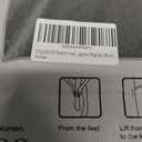 2 x EXQUISLIFE Fleece Lined Tights Sheer Women - Fake Translucent Warm Pantyhose Leggings Sheer Thick Tights, for Winter (Black)