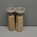 10 " Wood Candle Holder 2 pcs