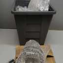 68.9" Solar Lamp Post Light with Planter,3-Head Solar Pole Light Outdoor Waterproof for Porch,Yard,Driveway,Garden,Patio Decor (1Pack)